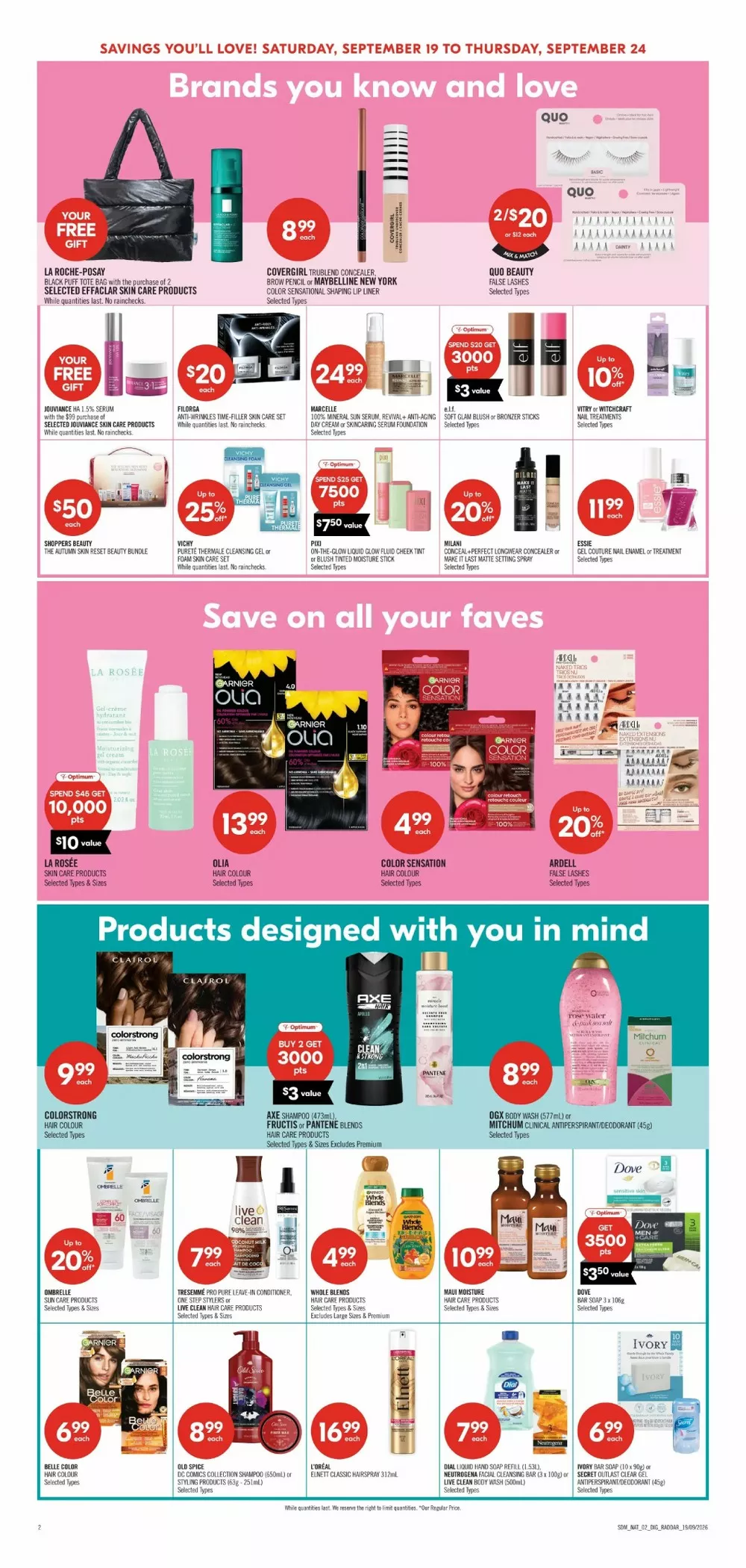 Shoppers Drug Mart Flyer (September 19 - 25, 2026) Preview - Page