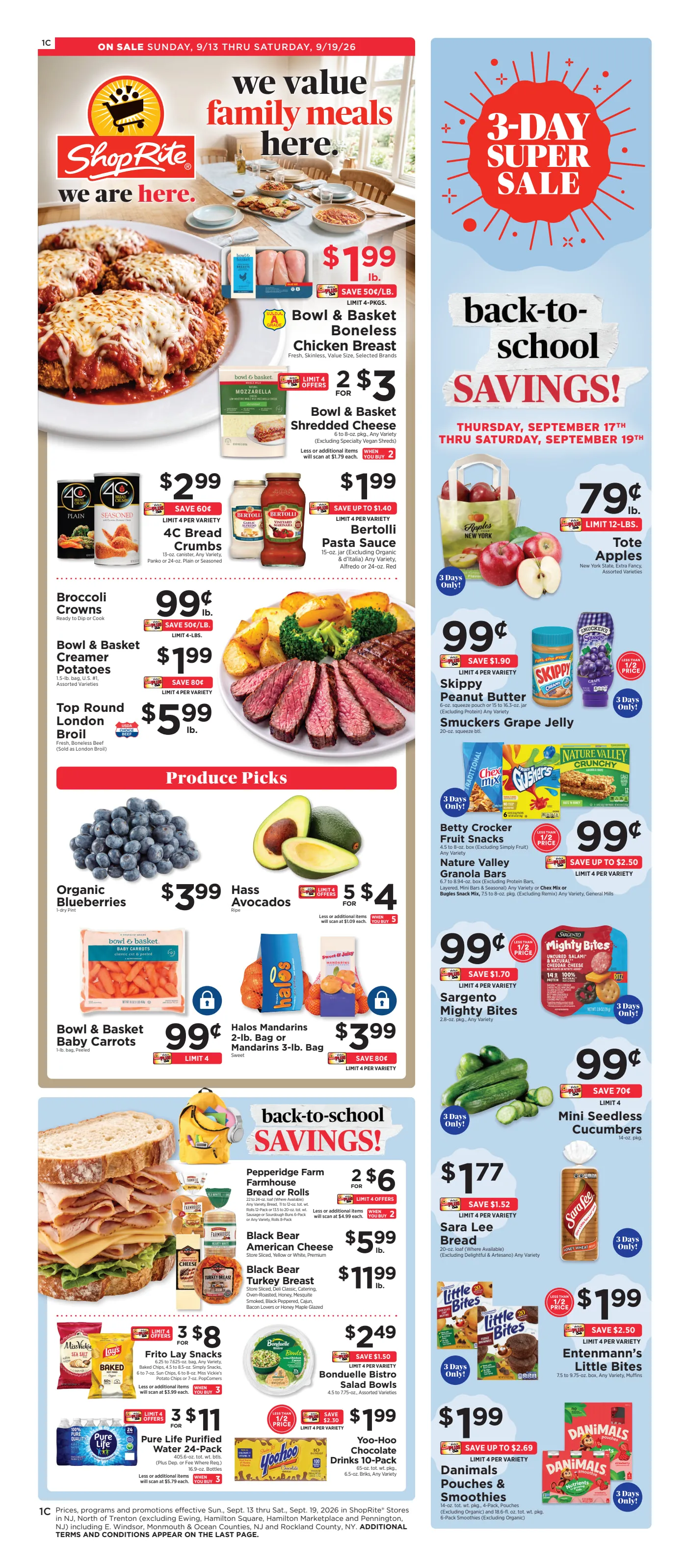 Shoprite Weekly Ad (September 20 - 26, 2026) Preview - Page