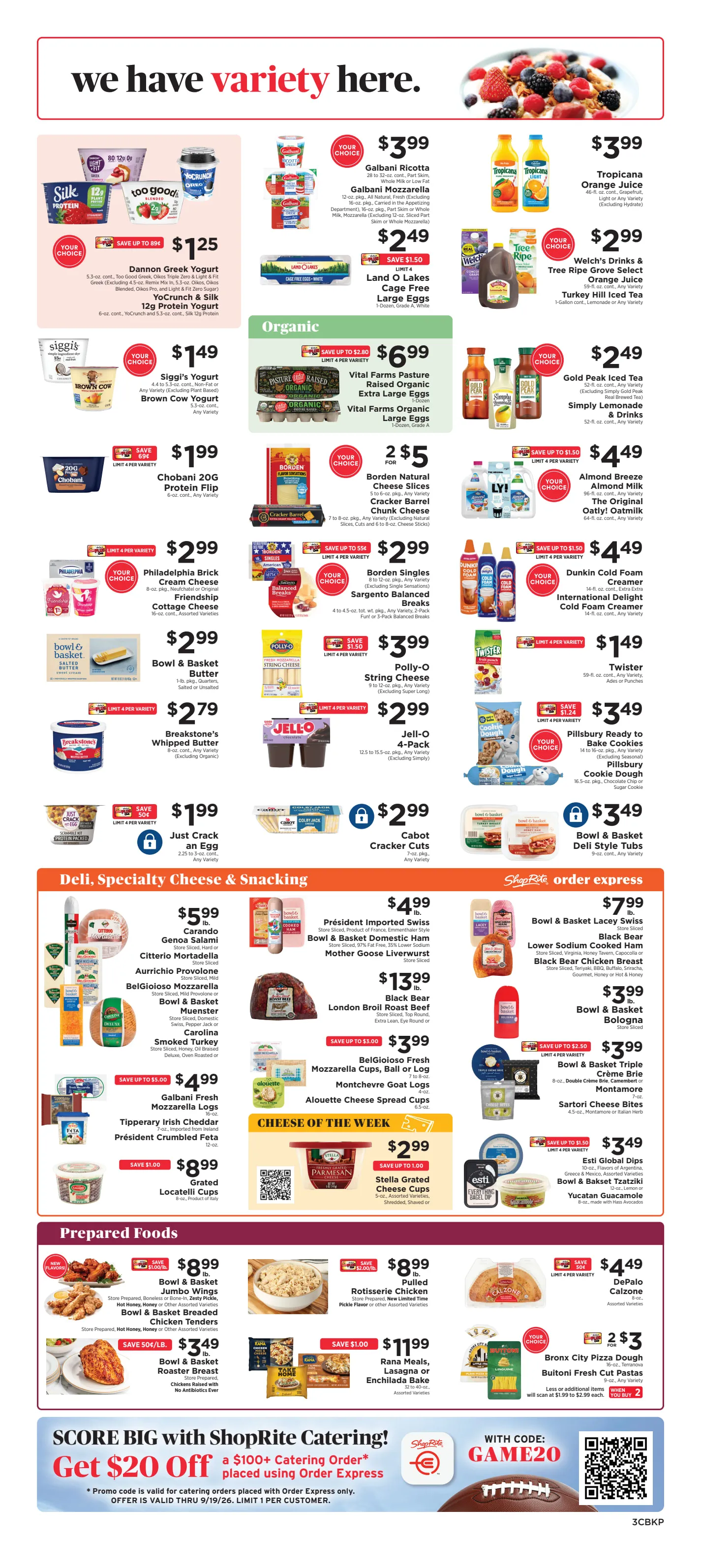 Shoprite Weekly Ad (September 20 - 26, 2026) Preview - Page