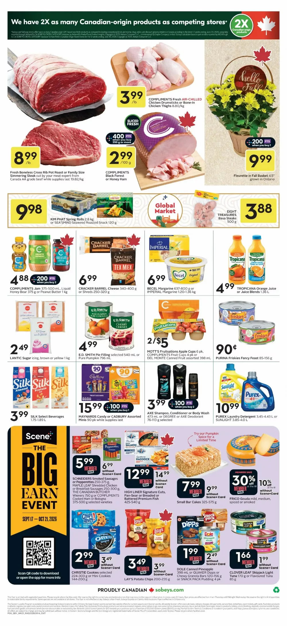 Sobeys Flyer (September 17 - 23, 2026) Preview - Page
