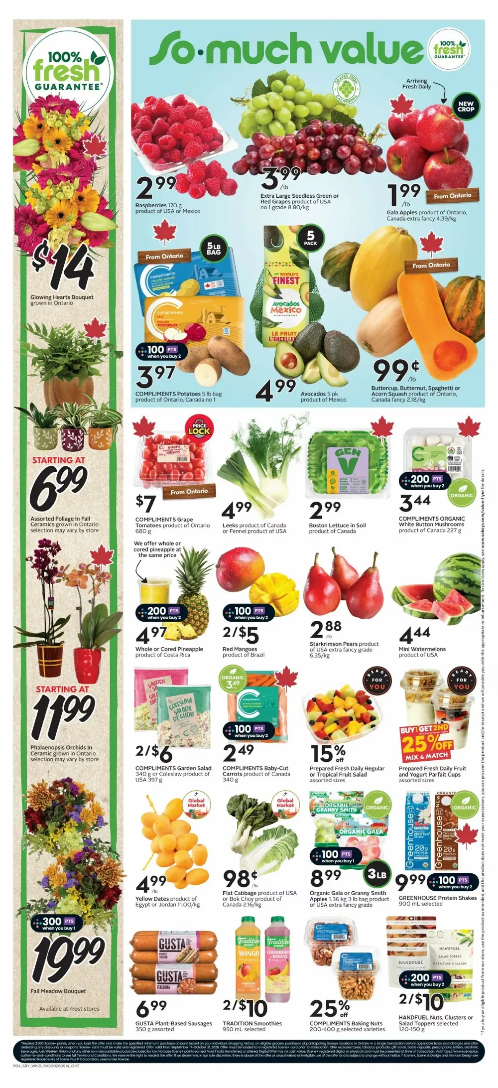 Sobeys Flyer (September 17 - 23, 2026) Preview - Page