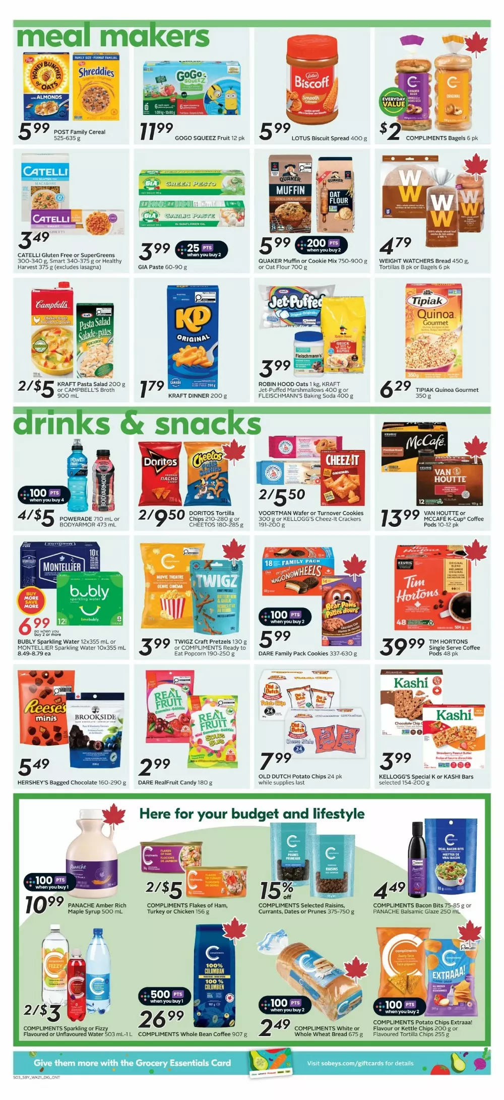 Sobeys Flyer (September 17 - 23, 2026) Preview - Page