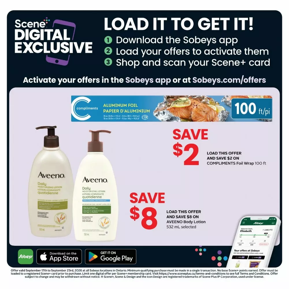 Sobeys Flyer (September 17 - 23, 2026) Preview - Page
