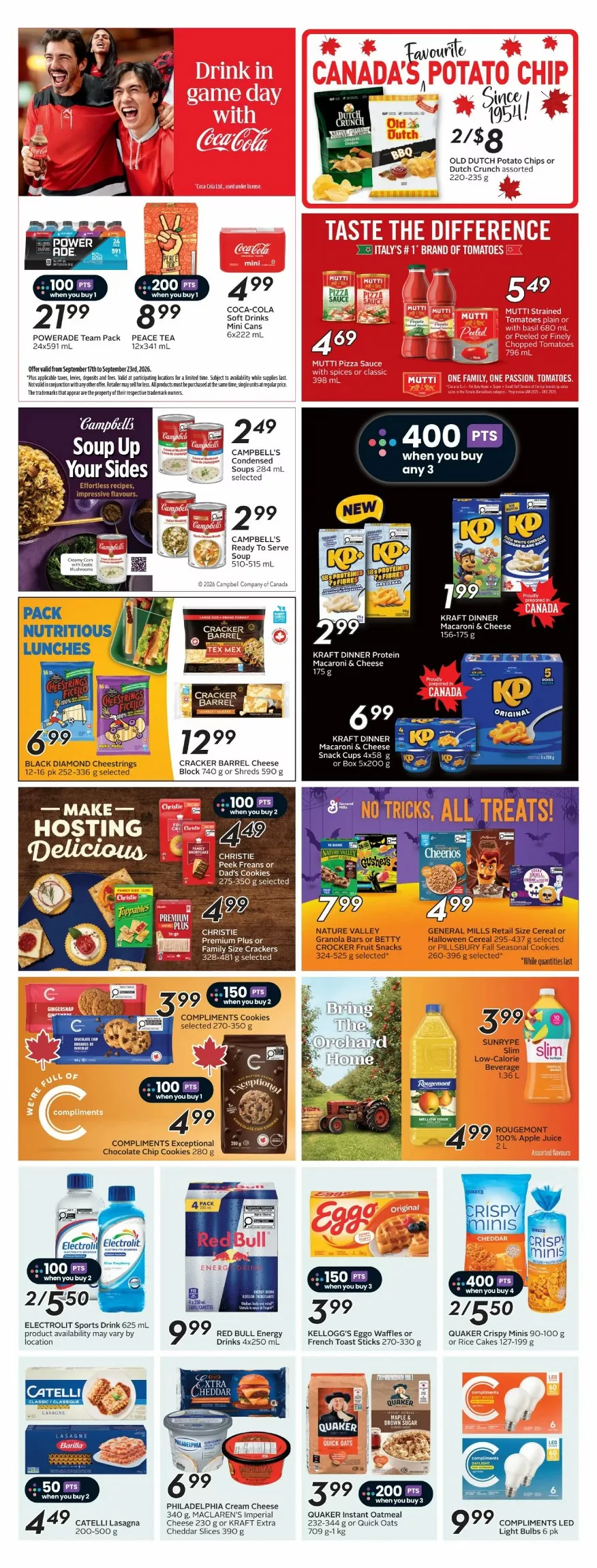 Sobeys Flyer (September 17 - 23, 2026) Preview - Page