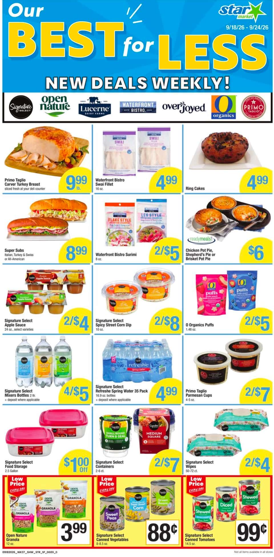 Star Market Weekly Ad (September 18 – 24, 2026) Preview - Page