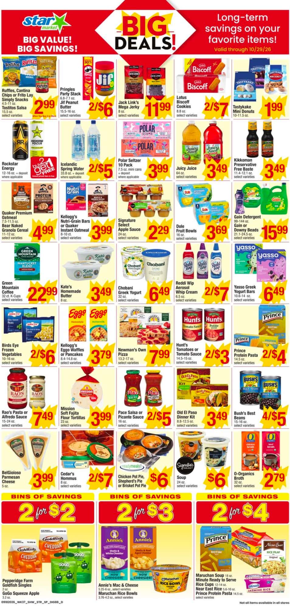 Star Market Weekly Ad (September 18 – 24, 2026) Preview - Page