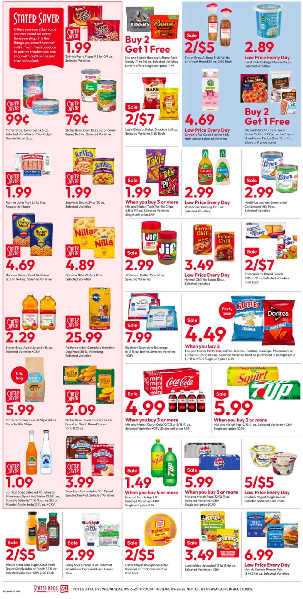 Stater Bros. Weekly Ad (September 16 - 22, 2026) Preview - Image 2 Stater Bros. Weekly Ad (September 16 - 22, 2026) Preview - Page