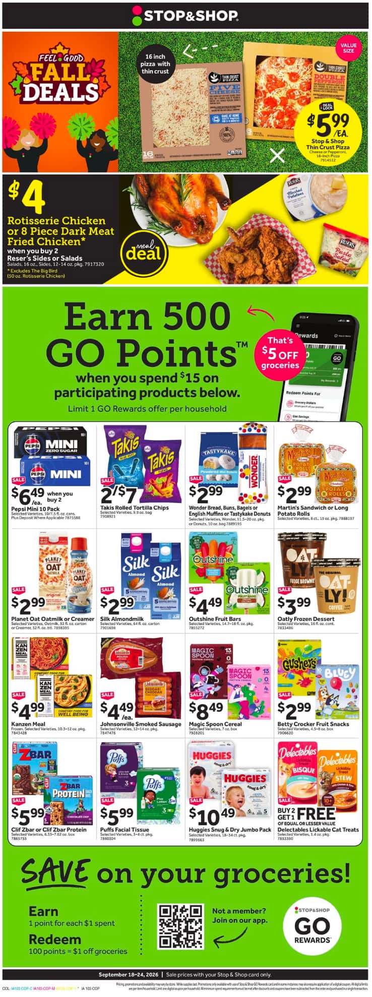 Stop and Shop Weekly Ad (September 18 – 24, 2026) Preview - Page
