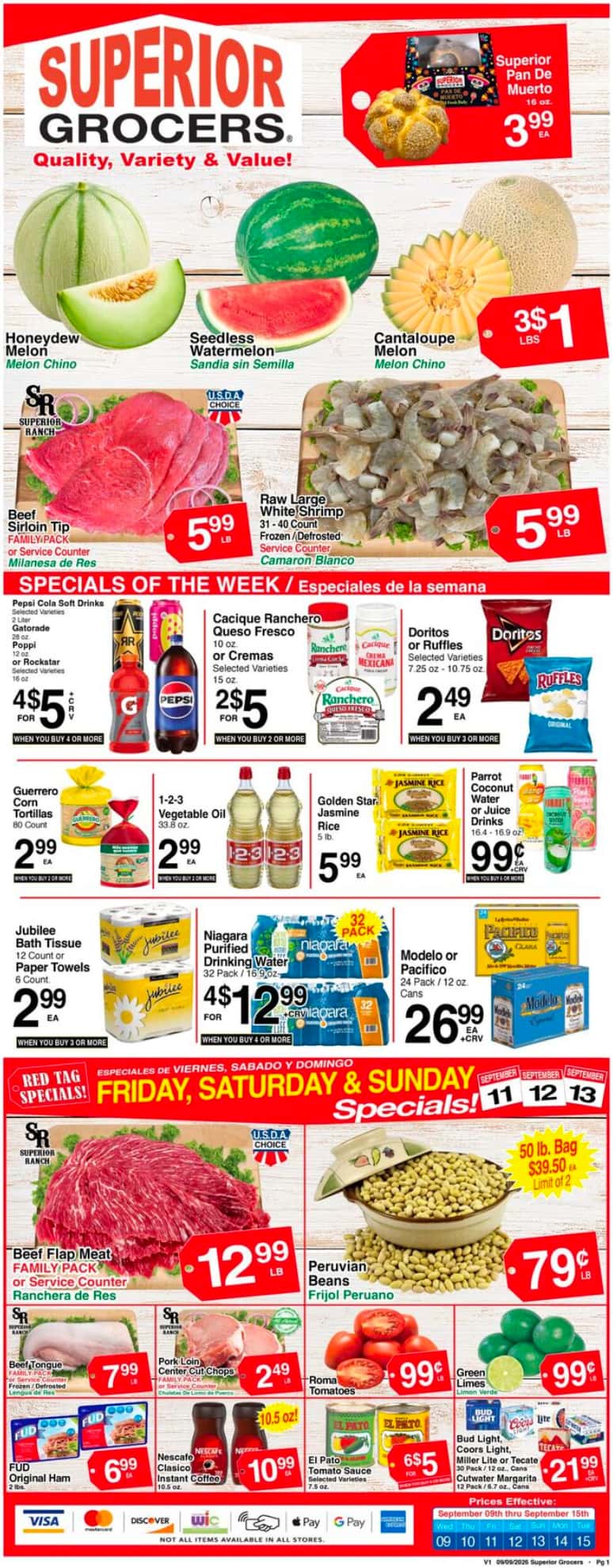 Superior Grocers Weekly Ad (September 9 - 15, 2026) Preview - Image 1 Superior Grocers Weekly Ad (September 9 - 15, 2026) Preview - Page