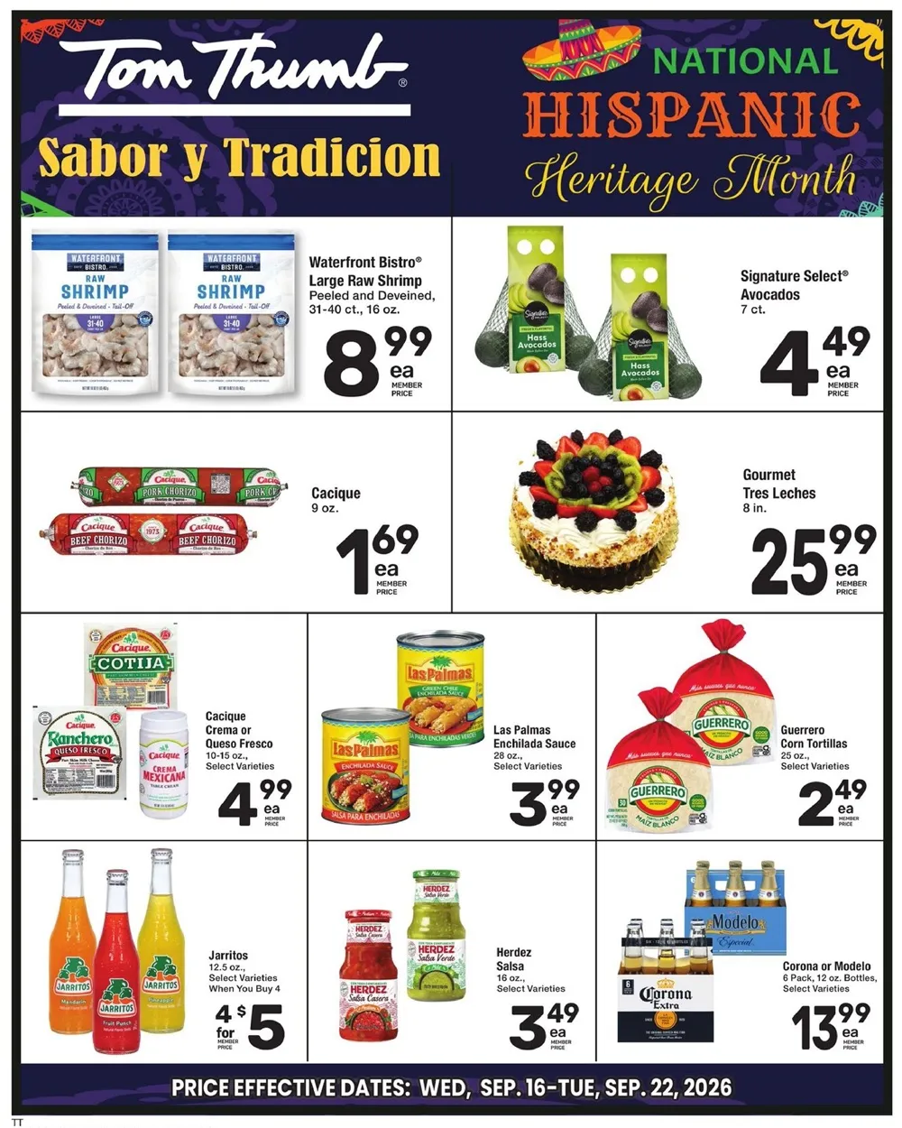Tom Thumb Weekly Ad (September 16 - 22, 2026) Preview - Page