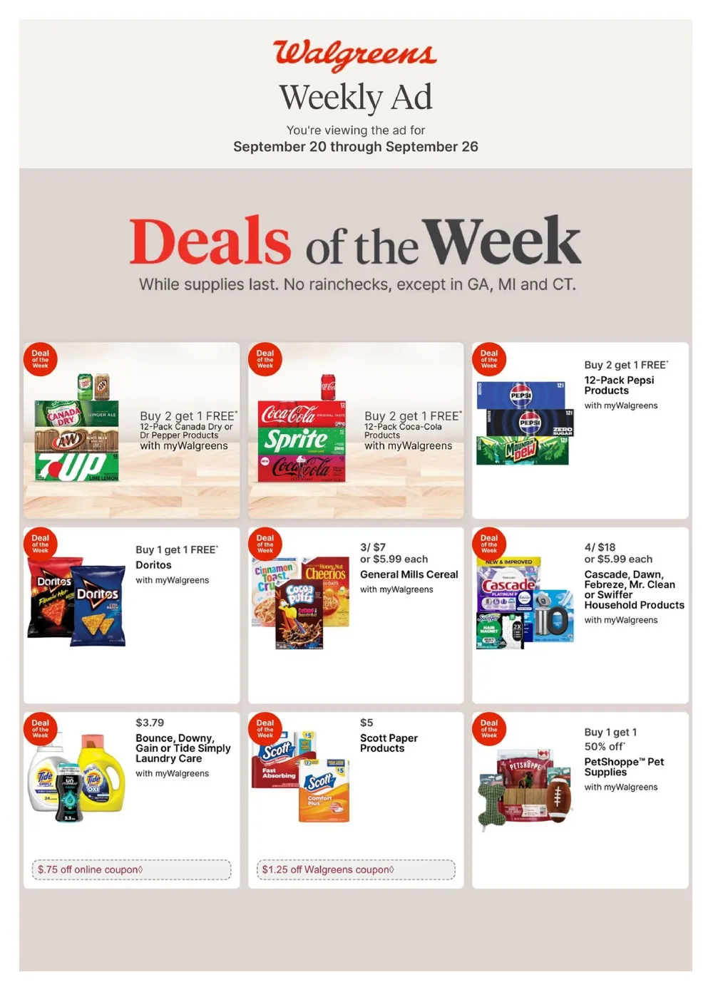 Walgreens Weekly Ad (September 20 - 26, 2026) Preview - Image 1 Walgreens Weekly Ad (September 20 - 26, 2026) Preview - Page