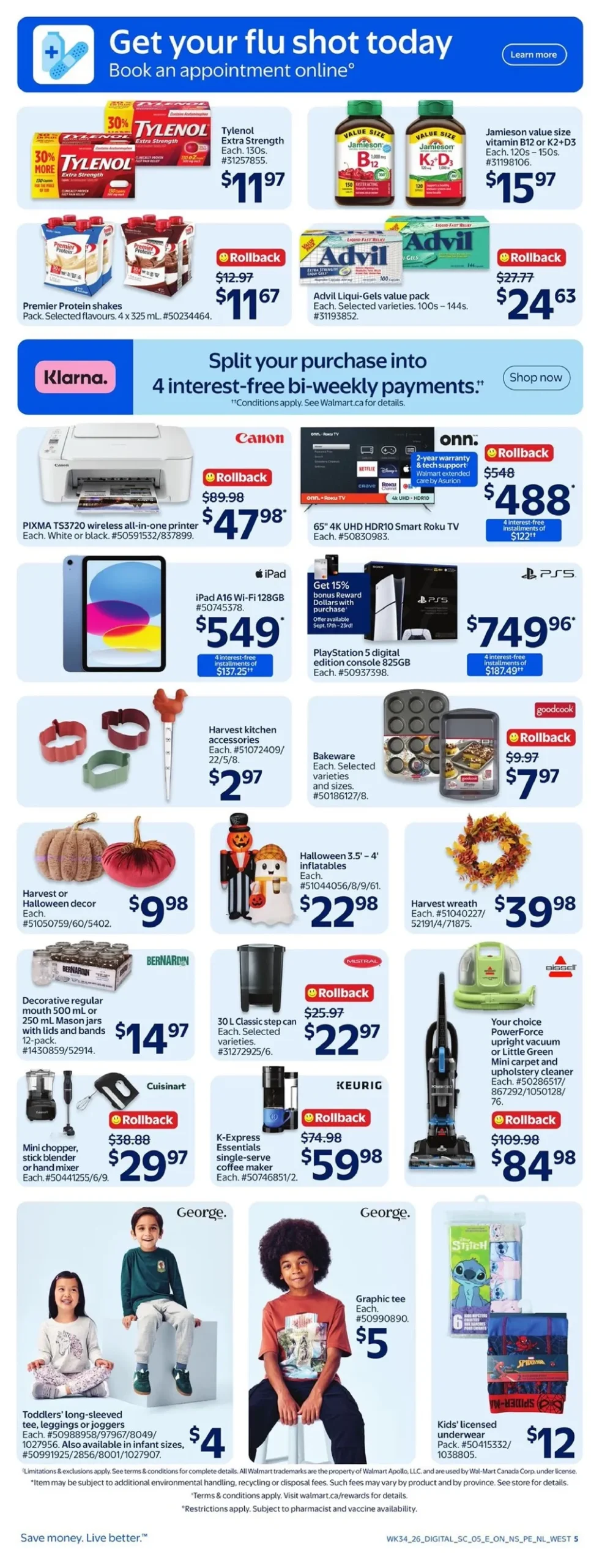 Walmart Flyer (September 17 - 23, 2026) Preview - Page