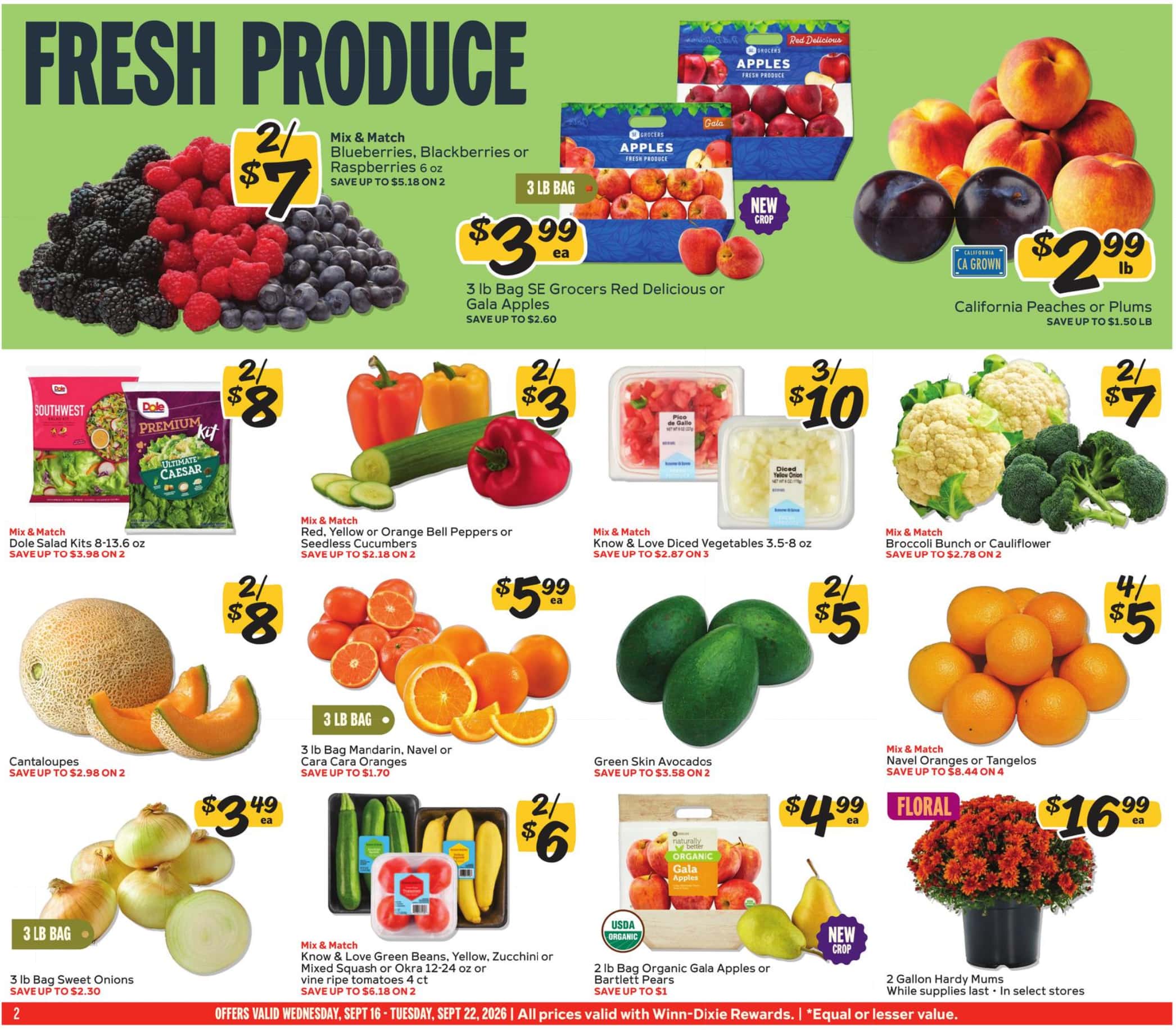 Winn Dixie Weekly Ad (September 16 - 22, 2026) Preview - Image 2 Winn Dixie Weekly Ad (September 16 - 22, 2026) Preview - Page