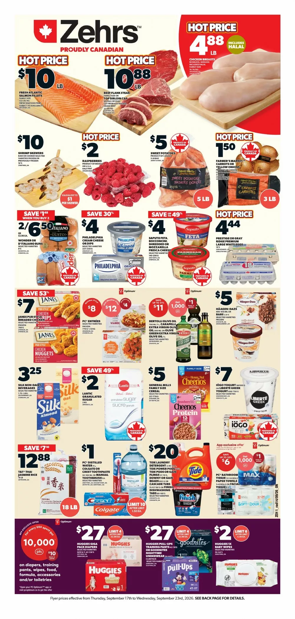 Zehrs Flyer (September 17 - 23, 2026) Preview - Image 1 Zehrs Flyer (September 17 - 23, 2026) Preview - Page