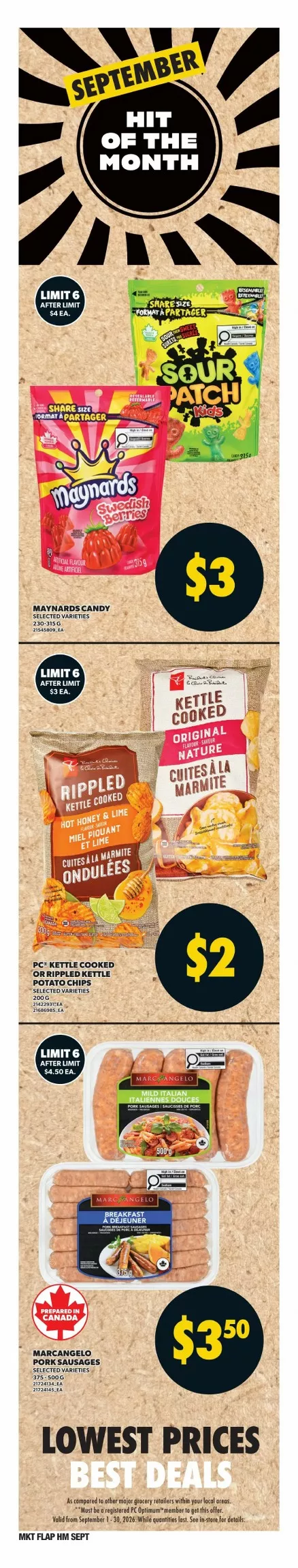 Zehrs Flyer (September 17 - 23, 2026) Preview - Page